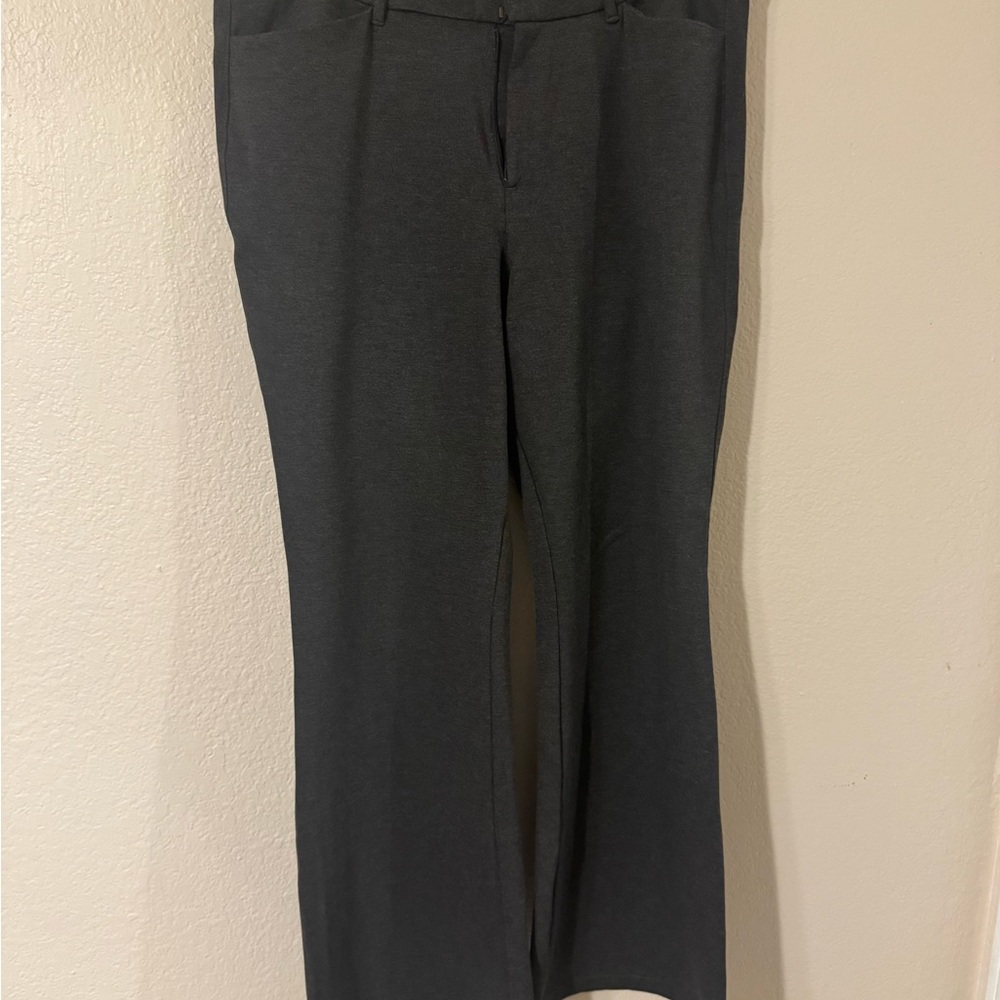 Old Navy Charcoal Flare Trousers